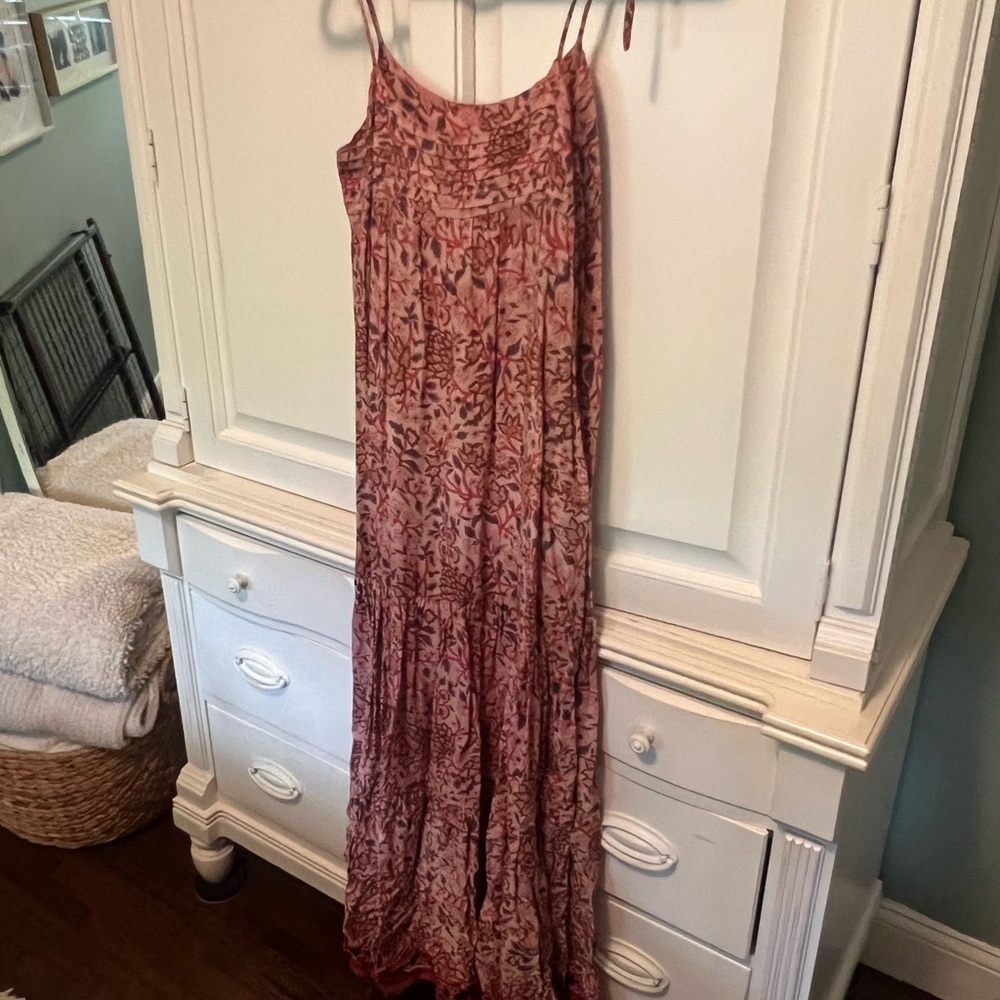 Natalie Martin Pink Maxi Dress
